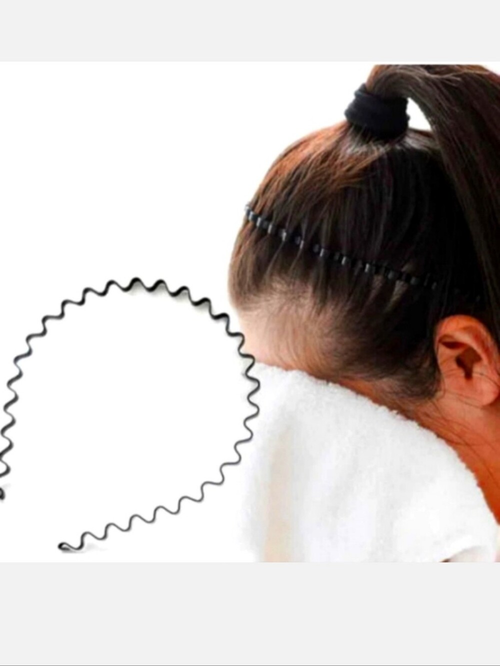 Black Spiral Hairband